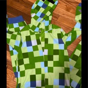 Minecraft boys onesie with hood